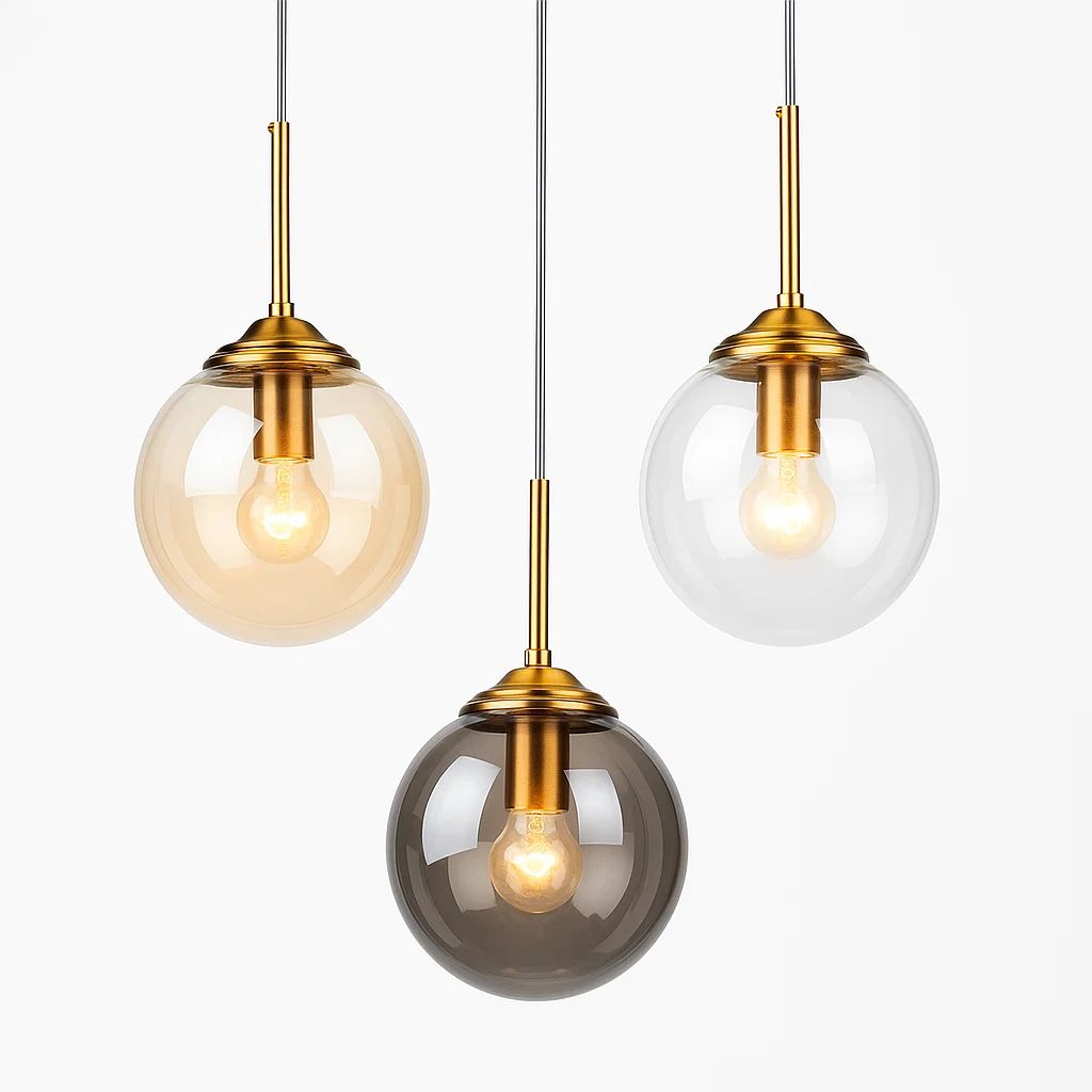 Marie - Moderne Glas-Hängelampe