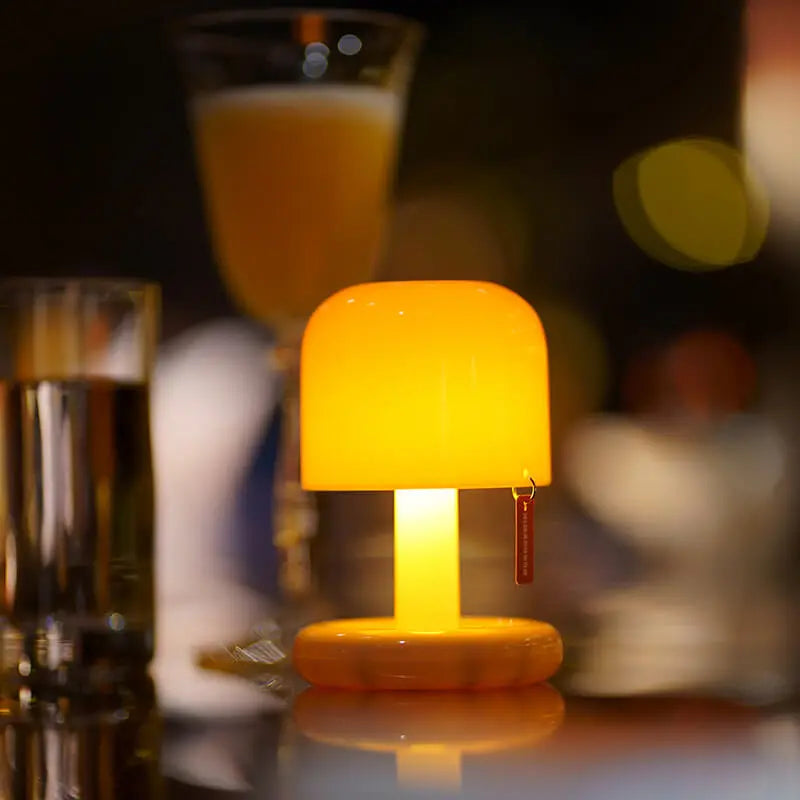 Sonnenuntergang-Nachtlampe mit warmem LED-Licht