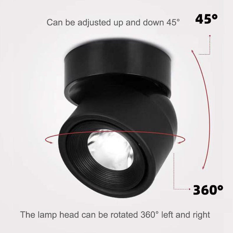 LED Spotlight Aluminium – Dimmbar mit 340° Rotation