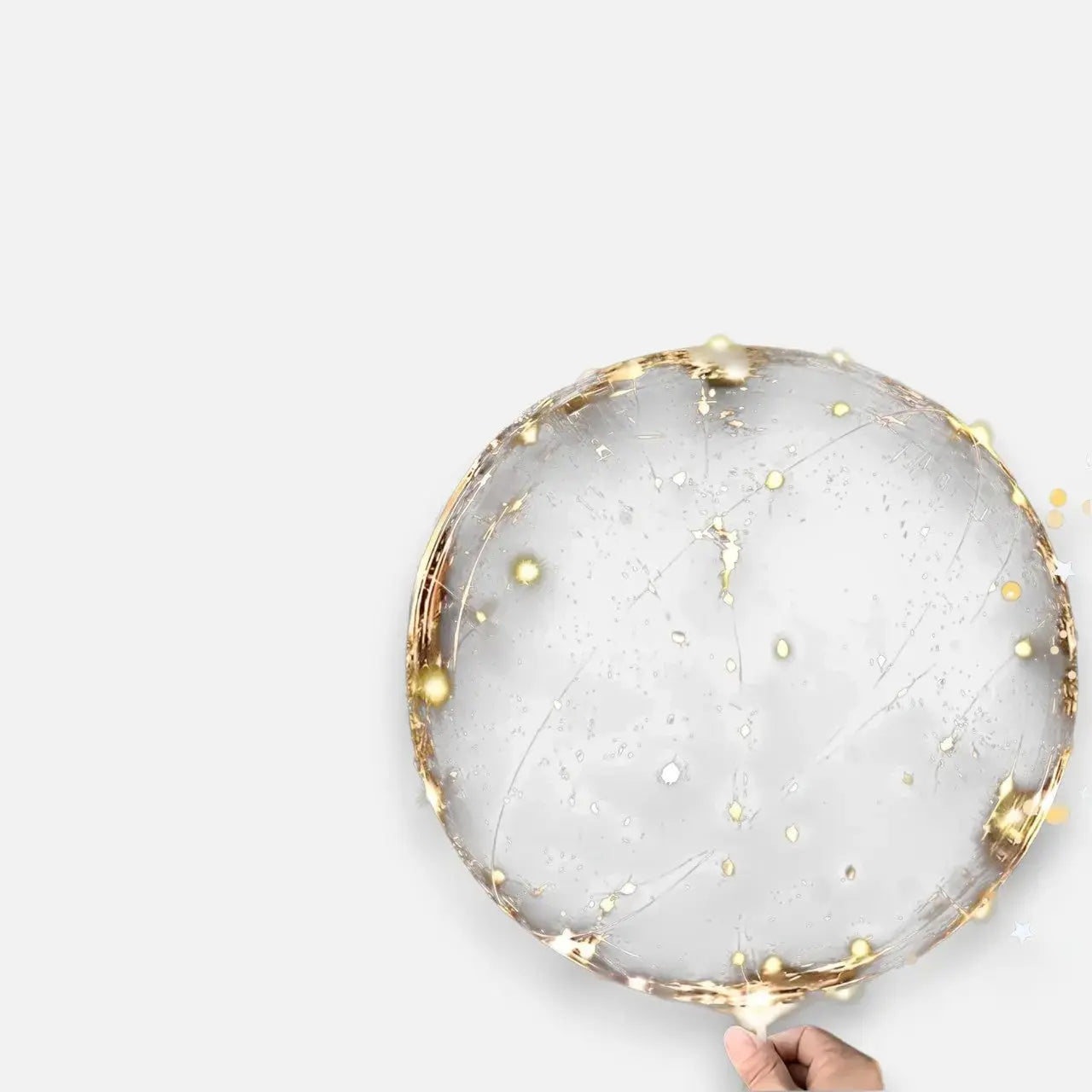 LED-Ballons  – Warmweißes Licht für Partys & Hochzeiten | 10er-Set