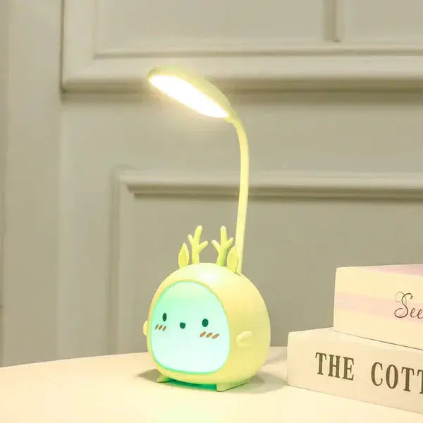 LED-Schreibtischlampe Cartoon-Tier – Sanftes Licht & Flexibler Hals