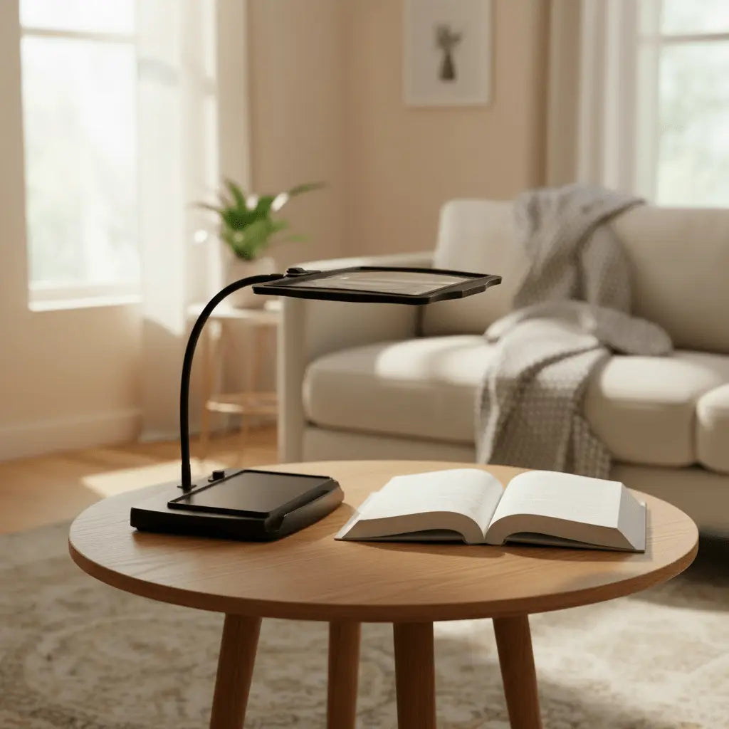 LED-Tischlupenlampe – Freihändiges Lesen & Detailarbeiten