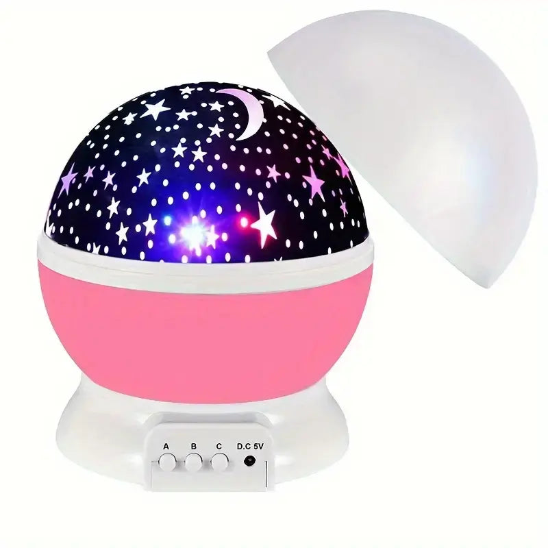 Sternenhimmel-Nachtlampe mit LED – Projektor für Kinderzimmer & Schlafzimmer