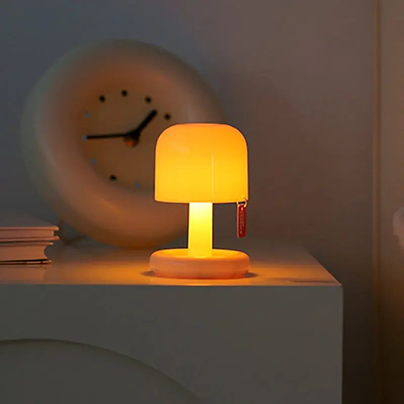Sonnenuntergang-Nachtlampe mit warmem LED-Licht