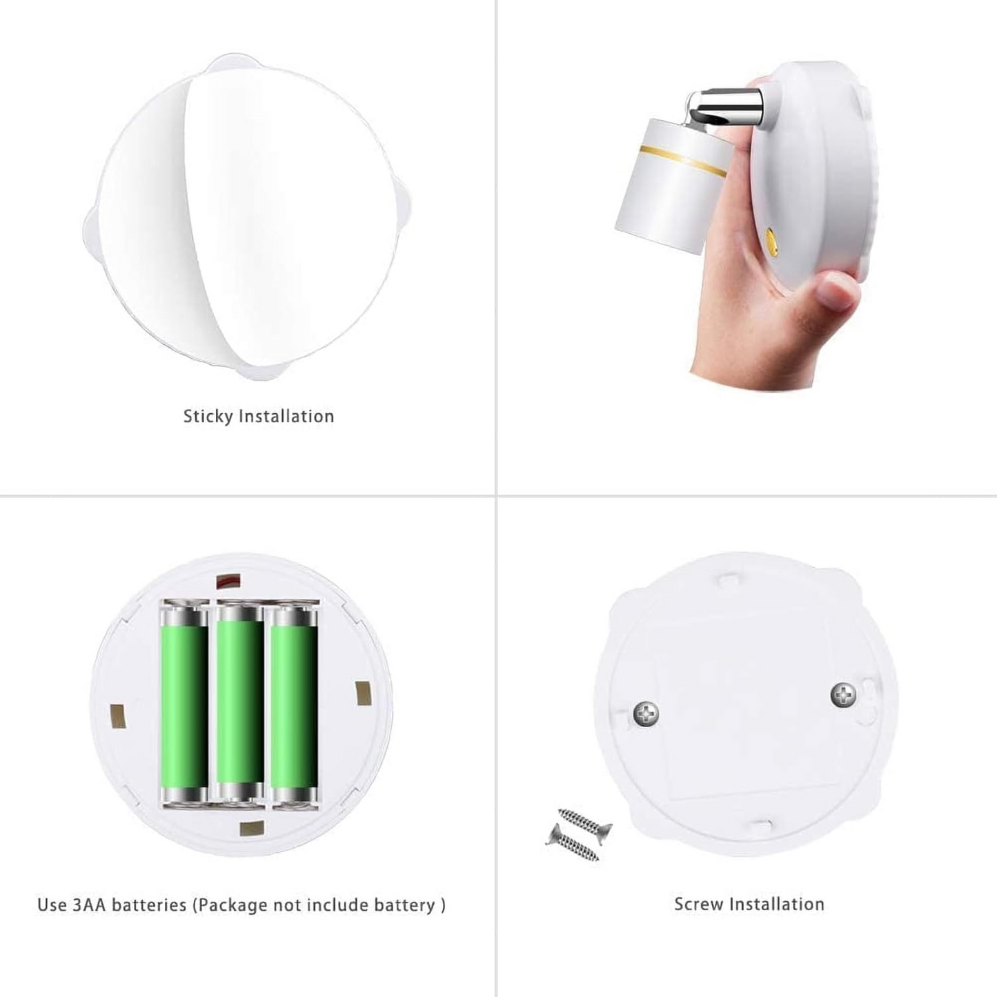Kabelloser LED-Strahler | Verwandeln Sie dunkle Ecken in gemütliche Räume