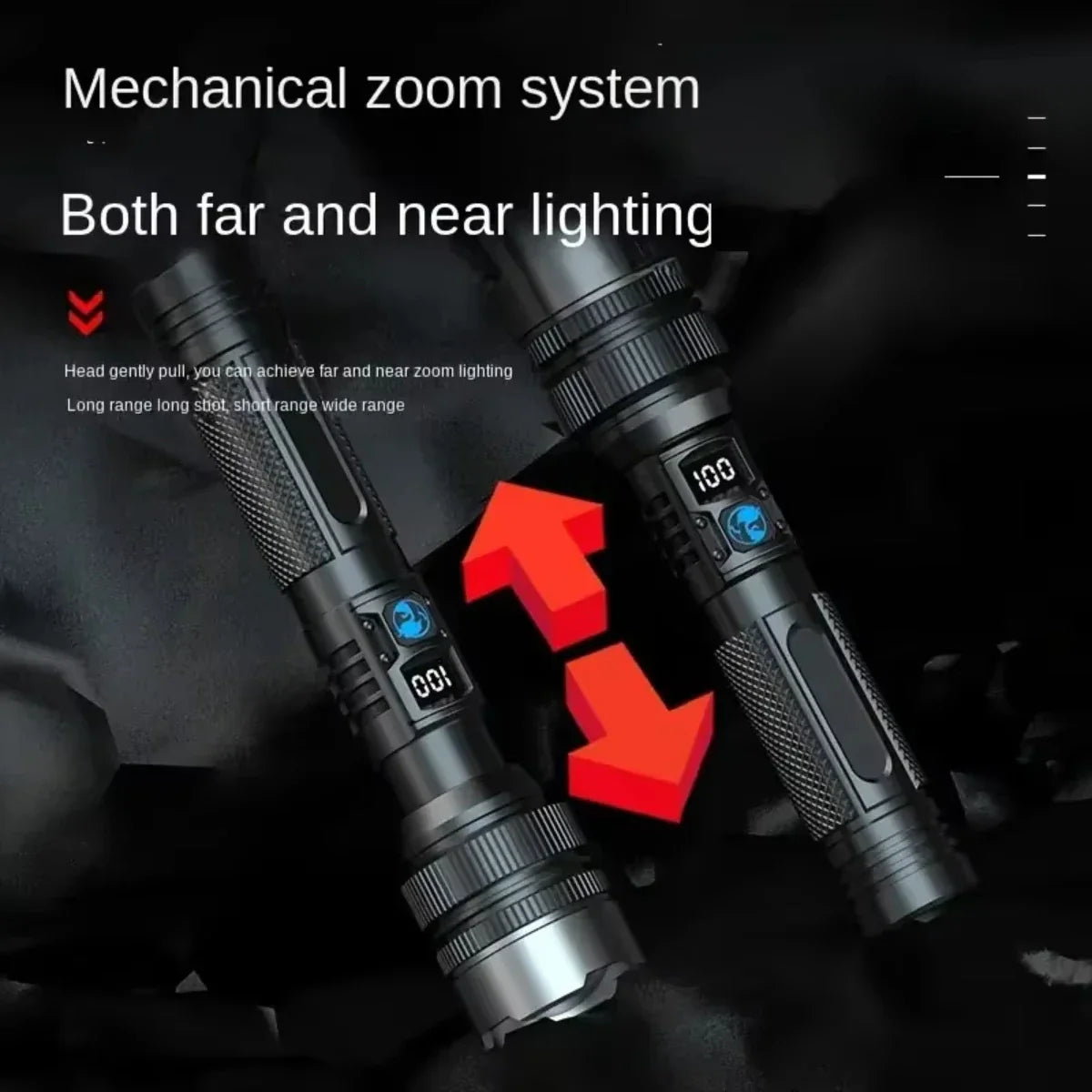 2 in 1 Taschenlampe Powerbank