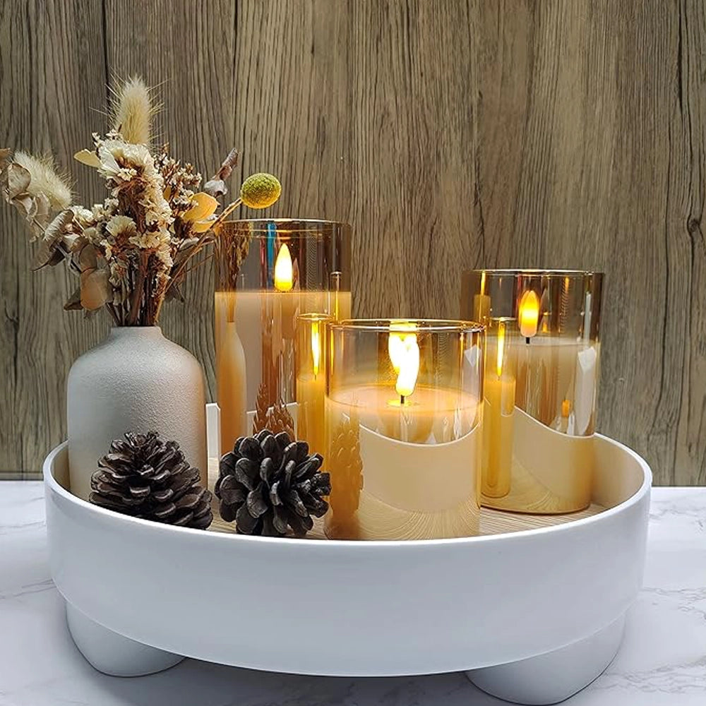 EverGlow™ - Realistische flammenlose Kerzen (inkl. Fernbedienung)
